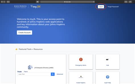 my jh account.